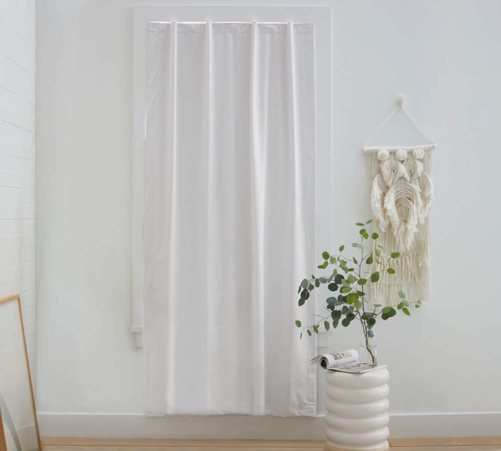 Portable Window Suction Blackout Curtain Panel